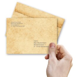 Enveloppes de motif Antique & Histoire, HISTORY 10 enveloppes - DIN C6 (162x114 mm) | Auto-adhésif | Commander en ligne! | Paper-Media