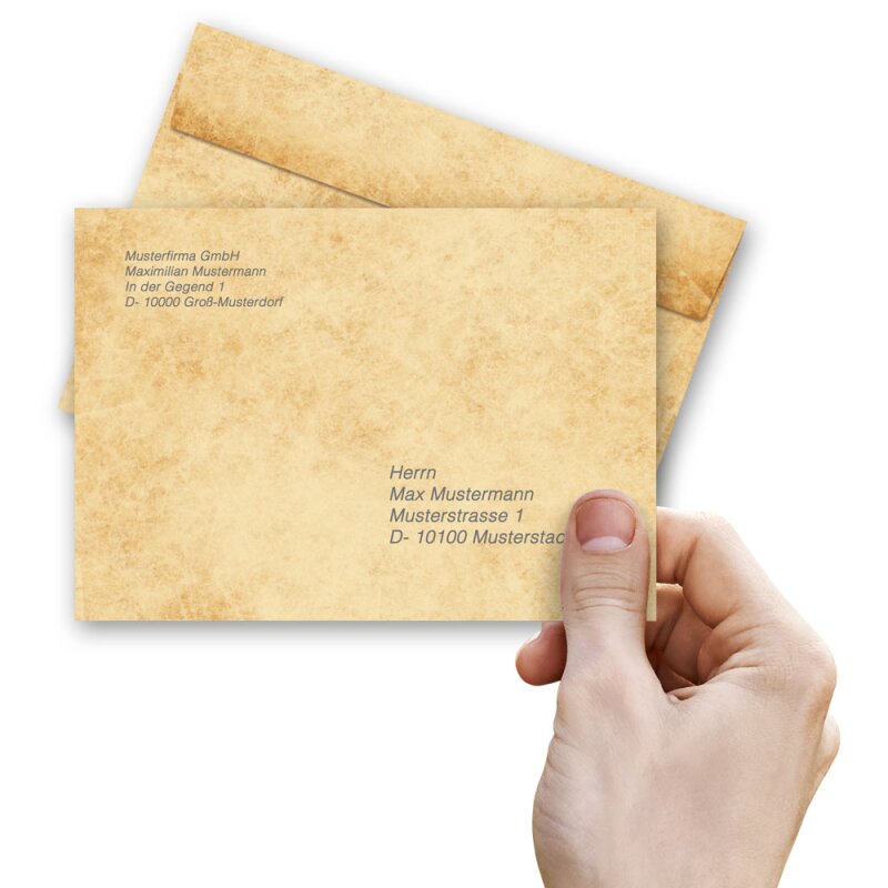 Motif envelopes HISTORY 25 envelopes DIN C6 (162x114 mm) PaperMedi