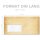 RUSTIC Briefumschläge Old Paper Vintage CLASSIC 50 envelopes (with window), DIN LONG (220x110 mm), DLMF-4044-50