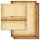 Motiv-Briefpapier Set RUSTIKAL - 200-tlg. DL (ohne Fenster) Antik & History, Altes Papier Vintage, Paper-Media