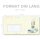 10 patterned envelopes CHAMPAGNE RECEPTION in standard DIN long format (with windows)
