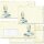 100 patterned envelopes CHAMPAGNE RECEPTION in C6 format (windowless)