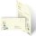 20-pc. Complete Motif Letter Paper-Set CHAMPAGNE RECEPTION