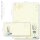 20-pc. Complete Motif Letter Paper-Set CHAMPAGNE RECEPTION