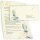 40-pc. Complete Motif Letter Paper-Set CHAMPAGNE RECEPTION