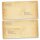 Briefumschläge Antik & History, RUSTIKAL 25 Briefumschläge (mit Fenster) - DIN LANG (220x110 mm) | selbstklebend | Online bestellen! | Paper-Media