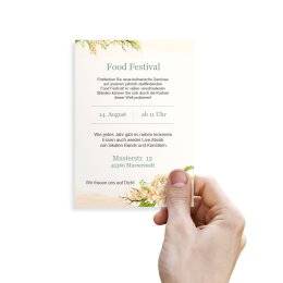 Motif Letter Paper! PEONIES 100 sheets DIN A6