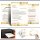 50 patterned envelopes PEONIES in C6 format (windowless)