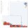 100-pc. Complete Motif Letter Paper-Set FIELD FLOWERS