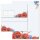 200-pc. Complete Motif Letter Paper-Set FIELD FLOWERS