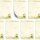 50 fogli di carta da lettera decorati GIRASOLI GIALLI DIN A5