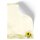 Stationery-Motif YELLOW SUNFLOWERS | Flowers & Petals | High quality Stationery DIN A6 - 100 Sheets | 90 g/m² | Printed on one side | Order online! | Paper-Media