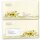Envelopes Flowers & Petals, YELLOW SUNFLOWERS 25 envelopes (windowless) - DIN LONG (220x110 mm) | Self-adhesive | Order online! | Paper-Media