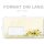 GELBE SONNENBLUMEN Briefumschläge Blumenmotiv CLASSIC 10 Briefumschläge (mit Fenster), DIN LANG (220x110 mm), DLMF-8363-10
