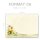 Envelopes Flowers & Petals, YELLOW SUNFLOWERS 50 envelopes - DIN C6 (162x114 mm) | Self-adhesive | Order online! | Paper-Media