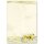 Stationery-Sets Flowers & Petals, YELLOW SUNFLOWERS 20-pc. Complete set - DIN A4 & DIN LONG Set. | Order online! | Paper-Media