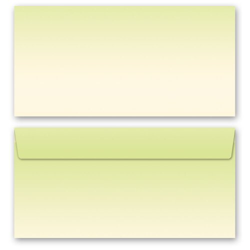 25 buste da lettera decorate QUATTRO STAGIONI – ESTATE - DIN LANG (senza finestra)