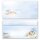 Briefumschläge WINTERLANDSCHAFT - 25 Stück DIN LANG (ohne Fenster) Natur & Landschaft, Jahreszeiten - Winter, Winter, Paper-Media