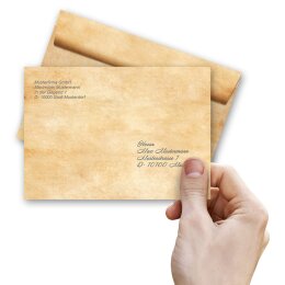 PARCHMENT Briefumschläge Design CLASSIC 50 envelopes, DIN C6 (162x114 mm), C6-8348-50