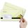 25 patterned envelopes CHRISTMAS SYMBOLS in standard DIN long format (with windows)