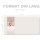 25 patterned envelopes HAPPY HOLIDAYS - MOTIF in standard DIN long format (windowless)