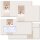 25 patterned envelopes HAPPY HOLIDAYS - MOTIF in standard DIN long format (windowless)