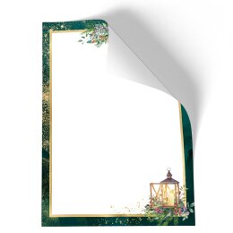Stationery-Motif ADVENT NIGHT | Christmas | High quality Stationery DIN A4 - 50 Sheets | 90 g/m² | Printed on one side | Order online! | Paper-Media