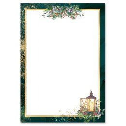 Motif Letter Paper! ADVENT NIGHT 100 sheets DIN A4...