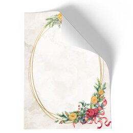 MOMENTOS DE INVIERNO Briefpapier fiesta de Navidad CLASSIC , DIN A4 & DIN A5, MBC-8365