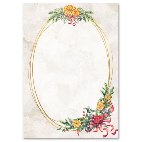 Motif Letter Paper! WINTER MOMENTS 20 sheets DIN A4 Christmas, Christmas feast, Paper-Media