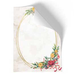 Briefpapier - Motiv WINTERMOMENTE | Weihnachten | Hochwertiges DIN A4 Briefpapier - 250 Blatt | 90 g/m² | einseitig bedruckt | Online bestellen!