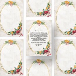 Motif Letter Paper! WINTER MOMENTS 250 sheets DIN A4