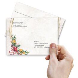 WINTER MOMENTS Briefumschläge Christmas feast CLASSIC 50 envelopes, DIN C6 (162x114 mm), C6-8365-50