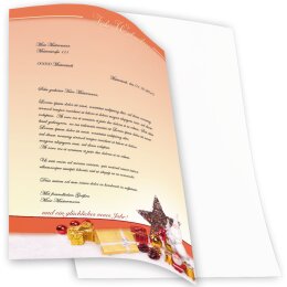 Motif Letter Paper! BEAUTIFUL CHRISTMAS 50 sheets DIN A4