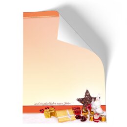 Briefpapier SCHÖNE BESCHERUNG - DIN A4 Format 100 Blatt
