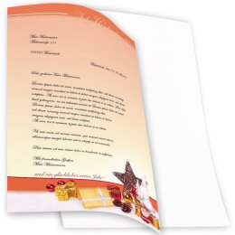 Motif Letter Paper! BEAUTIFUL CHRISTMAS 100 sheets DIN A4