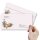 10 patterned envelopes FLOWER NEST in standard DIN long format (windowless)