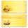 25 patterned envelopes EASTER FEAST in standard DIN long format (windowless) Easter, Easter motif, Paper-Media