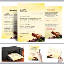 25 patterned envelopes RED WINE in standard DIN long format (windowless)