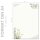 GREEN BRANCHES Briefpapier Invitation CLASSIC 50 sheets, DIN A4 (210x297 mm), A4C-8367-50