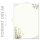 RAMAS VERDES Briefpapier Naturaleza CLASSIC 100 hojas de papelería, DIN A6 (105x148 mm), A6C-693-100