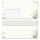 50 patterned envelopes GREEN BRANCHES in standard DIN long format (with windows) Flowers & Petals, Flowers motif, Paper-Media