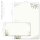 200-pc. Complete Motif Letter Paper-Set GREEN BRANCHES