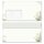 BRANCHES VERTES Briefpapier Sets Papeterie avec enveloppe CLASSIC Set complet de 40 pièces, DIN A4 & DIN LONG Set., SMC-8367-40