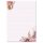 Motif Letter Paper! FLOWER TIME 50 sheets DIN A5 Flowers & Petals, Love Letter, Paper-Media