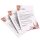 Motif Letter Paper! FLOWER TIME 250 sheets DIN A5