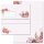200-pc. Complete Motif Letter Paper-Set FLOWER TIME Flowers & Petals, Summer motif, Paper-Media