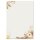50 fogli di carta da lettera decorati GIARDINO DAUTUNNO DIN A5 Fiori & Petali, Stagioni - Autunno, Motivo autunnale, Paper-Media
