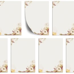 Briefpapier HERBSTGARTEN - DIN A6 Format 100 Blatt