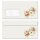 25 patterned envelopes AUTUMN GARDEN in standard DIN long format (with windows) Flowers & Petals, Seasons - Autumn, Wildflowers, Paper-Media
